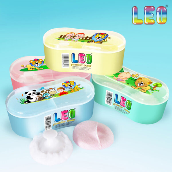 LEO Powder Case Gandeng (With Puff)